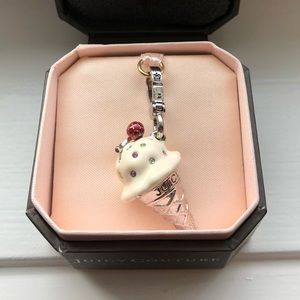 Juicy Couture C-Ice Cream Cone Charm
